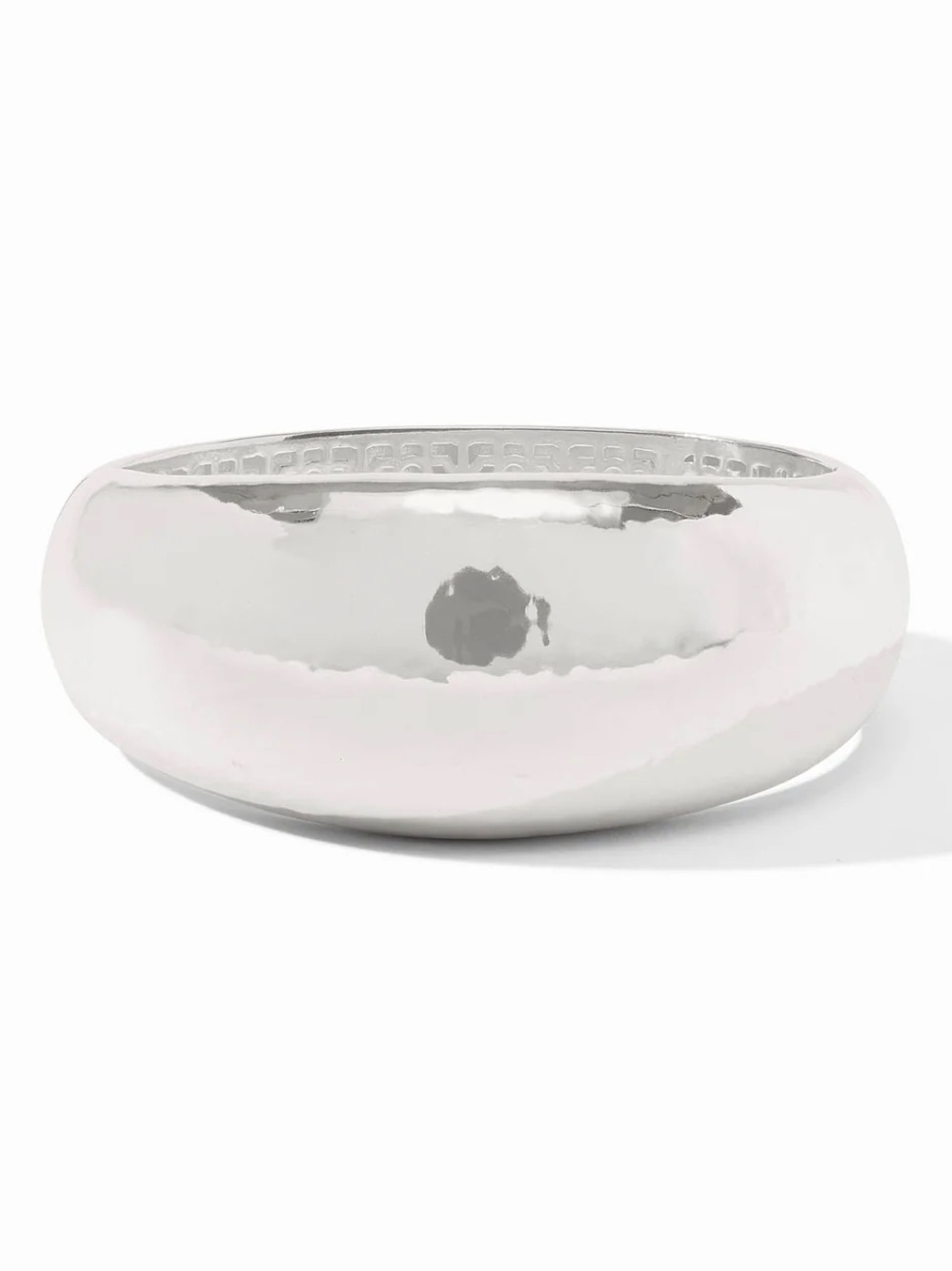 Julie Vos Polished Silver Dome Bangle Bracelet
